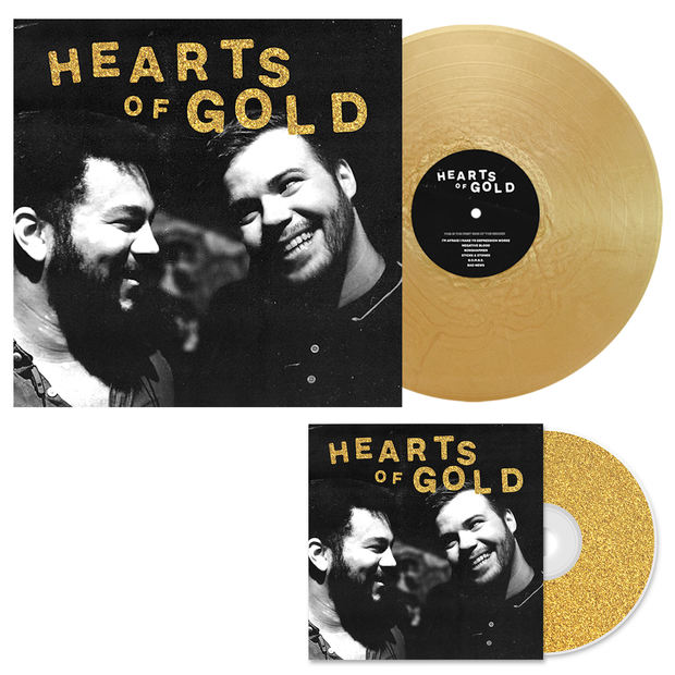 Hearts Of Gold - CD + Gold Nugget LP Bundle