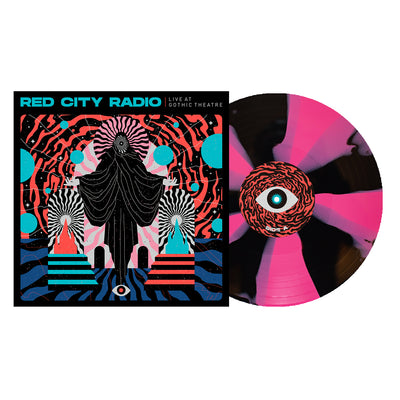 Live At Gothic Theatre - Black & Hot Pink Pinwheel LP