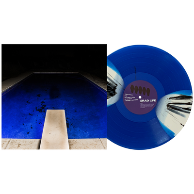 II - Royal Blue & Bone Moon Phase W/ Black Splatter LP