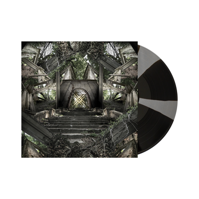 Crux - Black & Silver Pinwheel LP