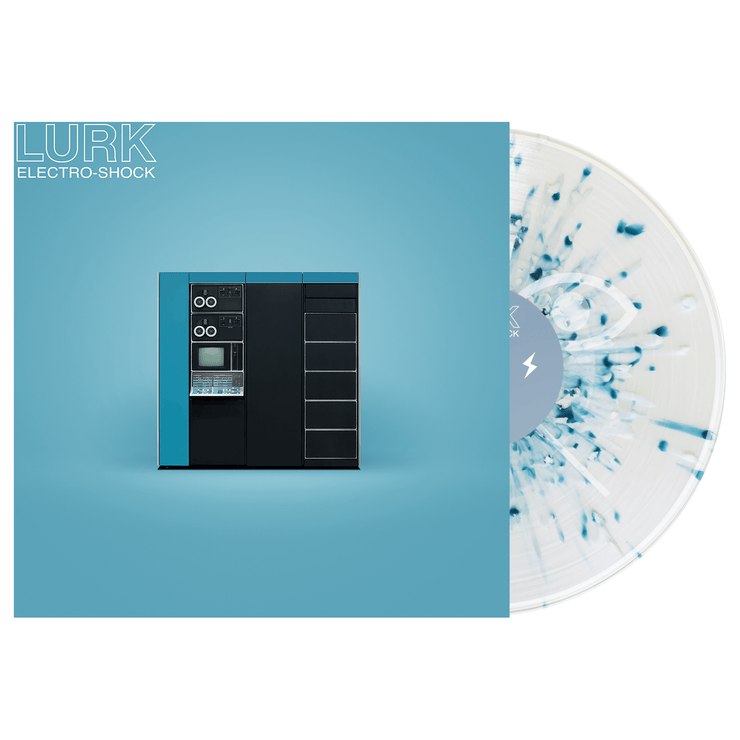 Electro-Shock - Clear W/ Heavy Electric Blue & White Splatter LP