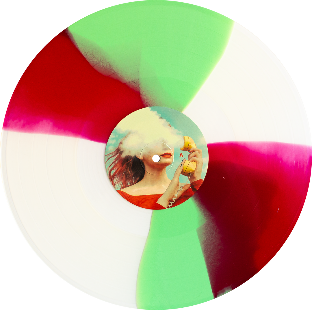 Hello It’s You - Milky Clear w/ Red(ish) & Doublemint Twist LP - Vinyl