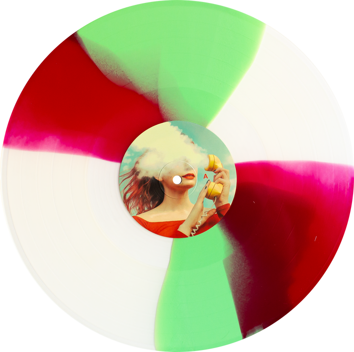 Hello It’s You - Milky Clear w/ Red(ish) & Doublemint Twist LP - Vinyl