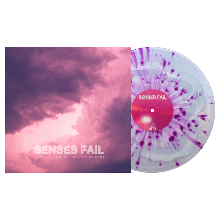 Pull The Thorns From Your Heart - White In Clear W/ Heavy Purple Splatter LP