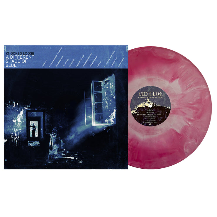 A Different Shade of Blue - Magenta & Baby Blue Galaxy LP