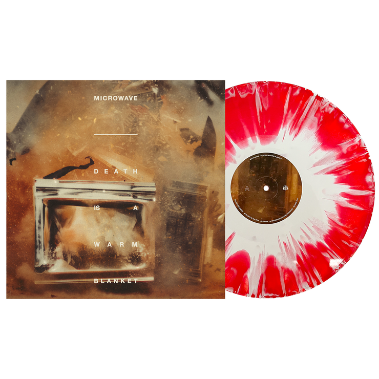 Death Is A Warm Blanket - White/Magenta/Orange Aside/Bside W/ White Splatter LP