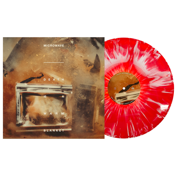 Death Is A Warm Blanket - White/Magenta/Orange Aside/Bside W/ White Splatter LP