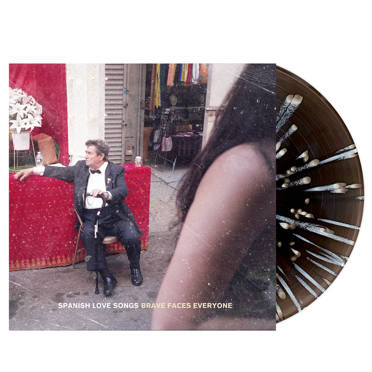 Brave Faces Everyone - Black Ice W/ White Splatter LP