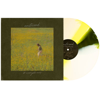 It Never Gets Easy - Bone, Swamp Green & Easter Yellow Twist LP