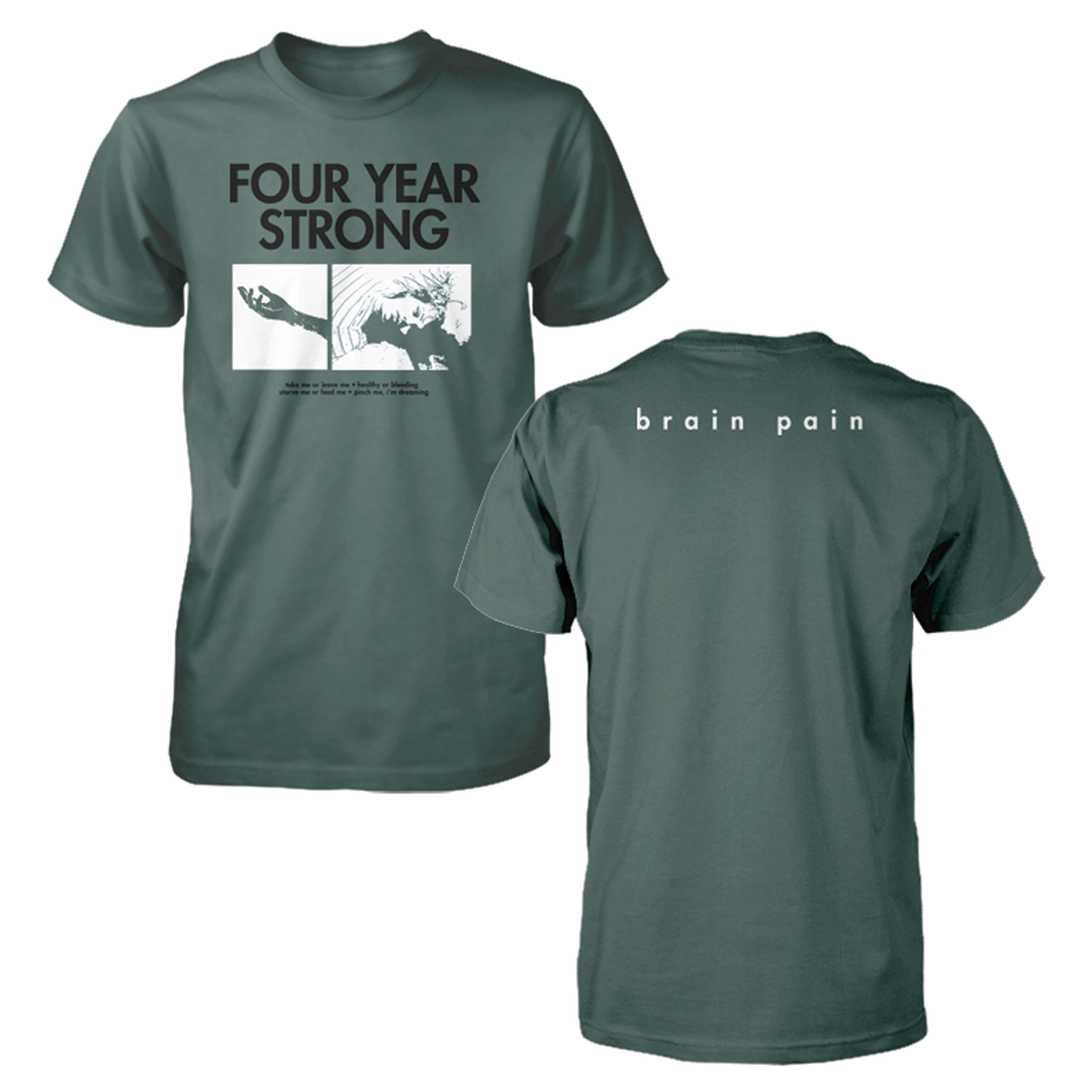 Brain Pain Green - Tee - Tee