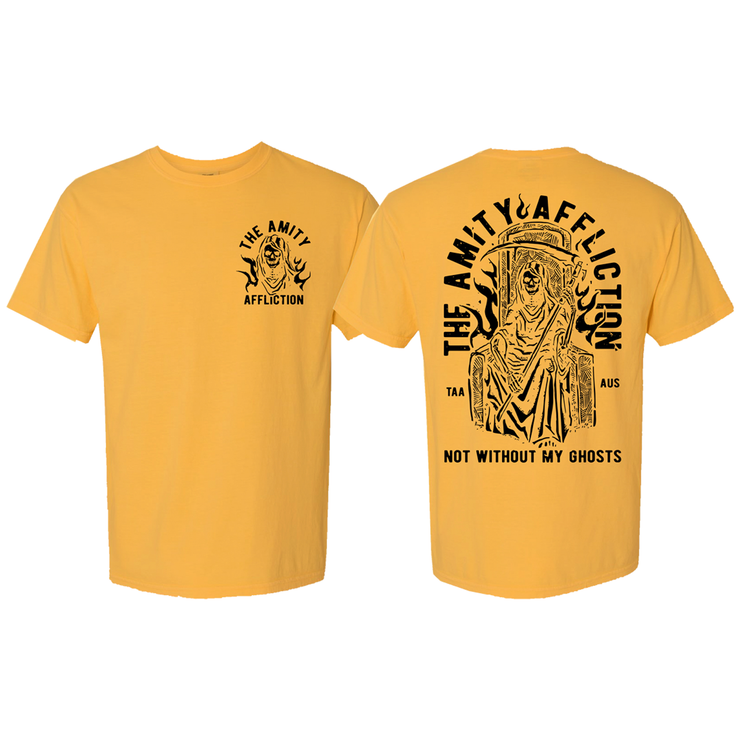 Not Without My Ghosts Yellow - Tee