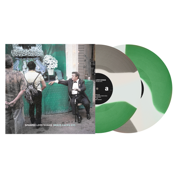 Brave Faces Etc - Doublemint/White/Grey Tri-Stripe 2LP