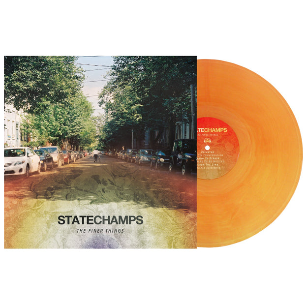 Finer Things - Yellow & Oxblood Galaxy LP