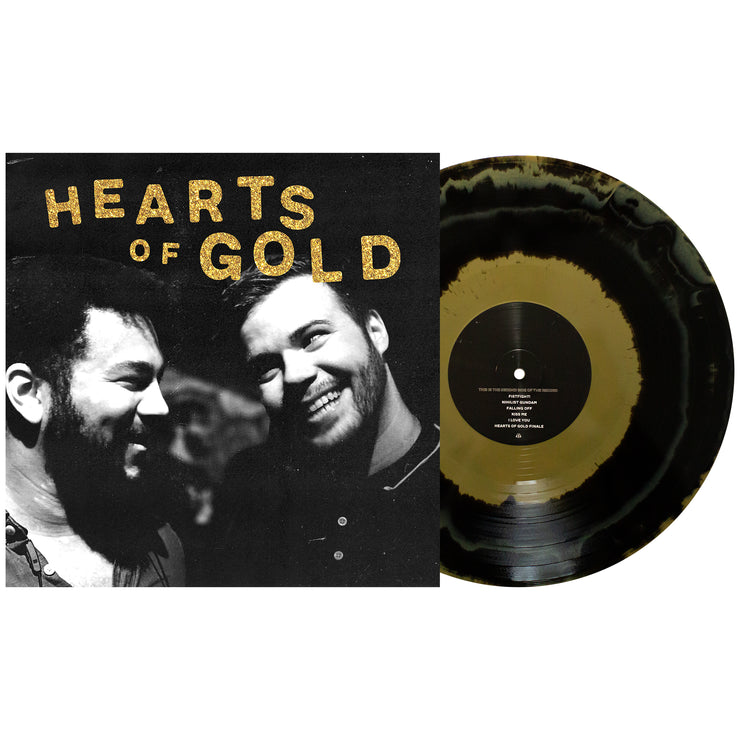 Hearts Of Gold - Black & Gold Aside/Bside LP