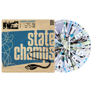 Unplugged -Clear W/ Heavy Cyan Blue, Black & Easter Yellow Splatter LP