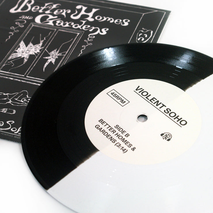 Kamikaze - Half Black / Half White 7"