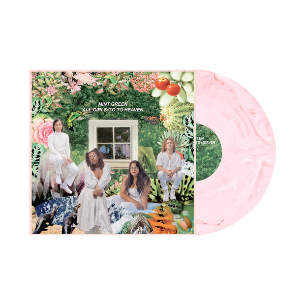 All Girls Go To Heaven - Baby Pink & White Galaxy LP
