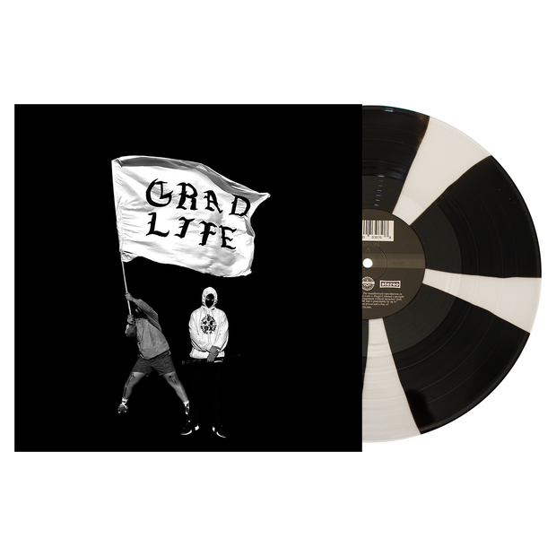 Grad Life - Ultra Clear & Black Pinwheel LP