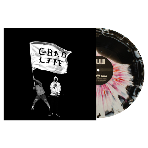 Grad Life - White & Black A-Side / Heavy Red(ish) Splatter B-Side LP