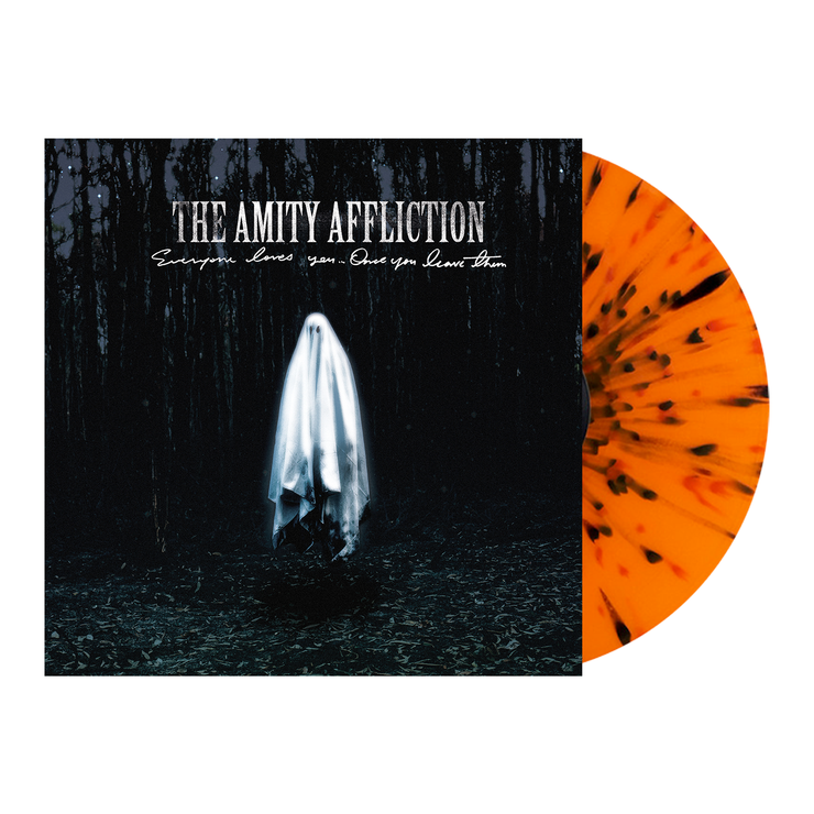 Everyone Loves You... When You Leave Them - Orange w/ Black Splatter LP